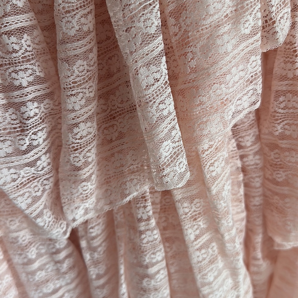 New Free People Valentine Layered Lace Underskirt no tag new - Picture 10 of 10